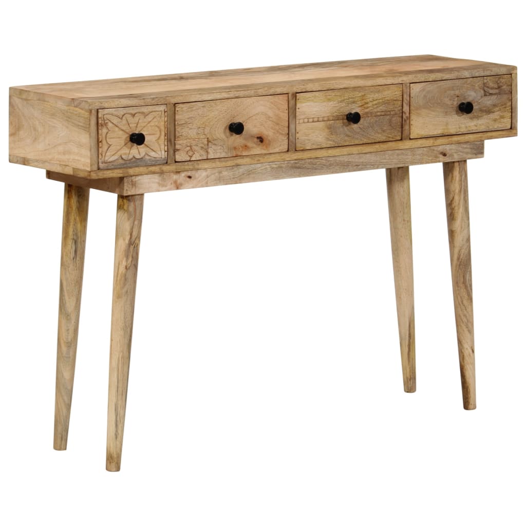 Table console 110x30x75 cm bois de manguier massif - XIOS