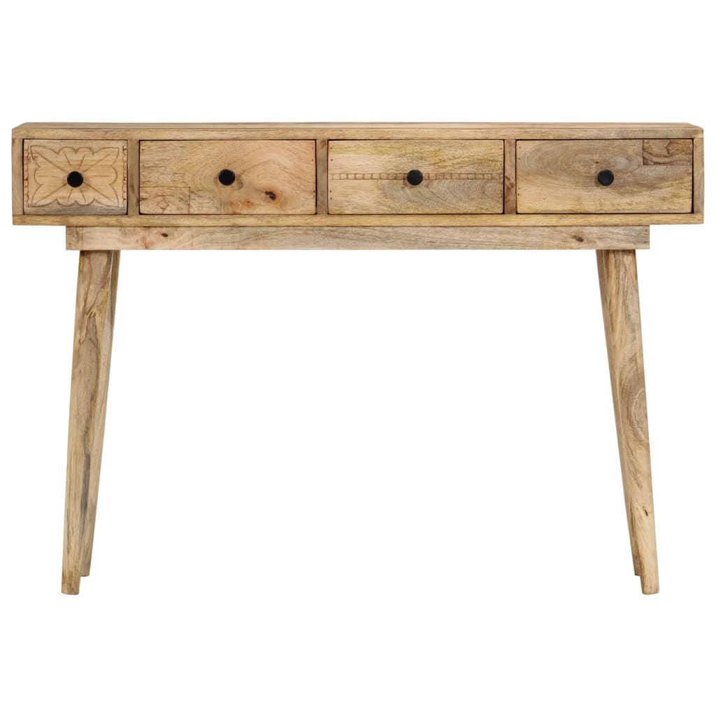 Table console 110x30x75 cm bois de manguier massif - XIOS