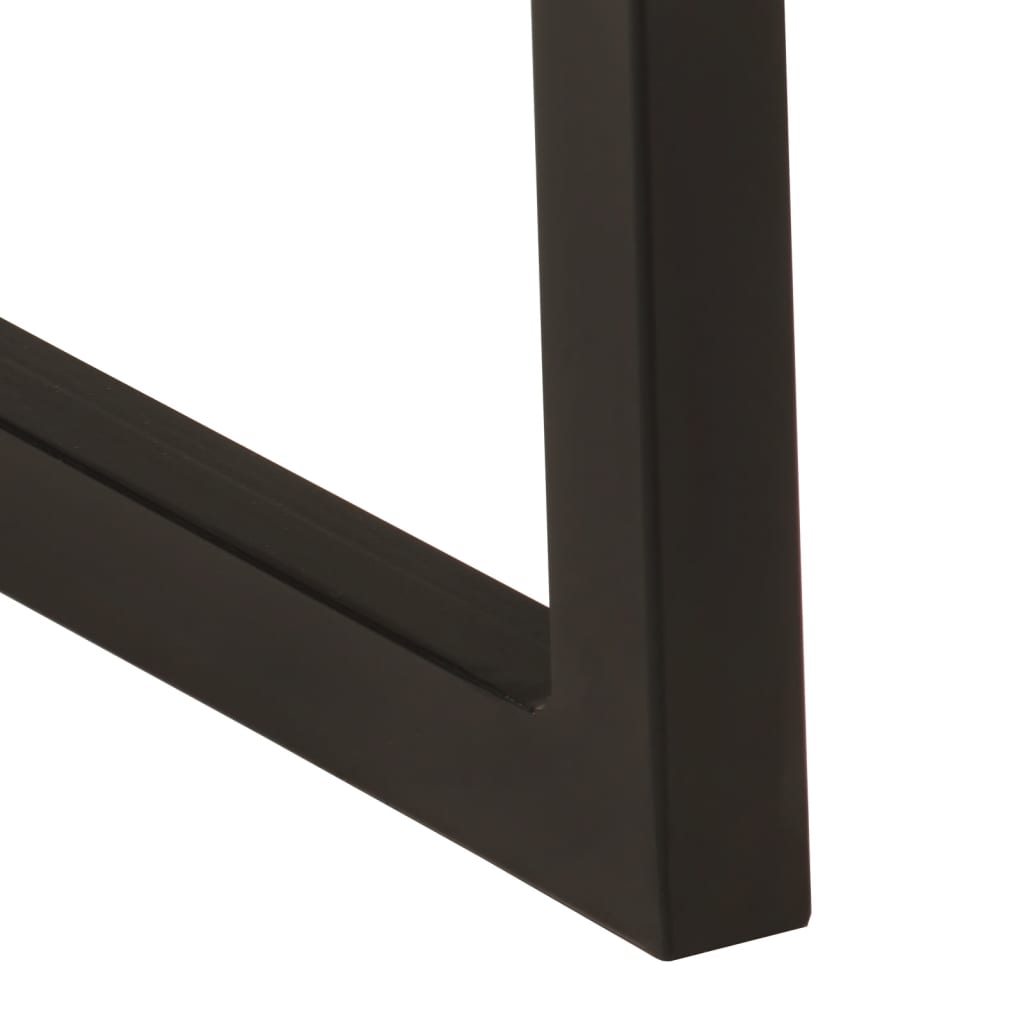 Banc avec bord vivant 105 cm bois de manguier massif - XIOS