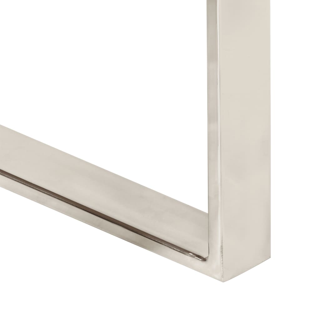 Tables gigognes 3 pcs avec bord vivant bois massif d'acacia - XIOS