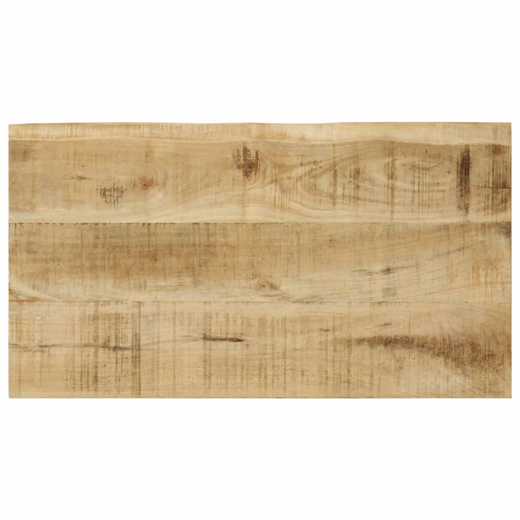 Tables gigognes 3 pcs avec bord vivant bois de manguier massif - XIOS