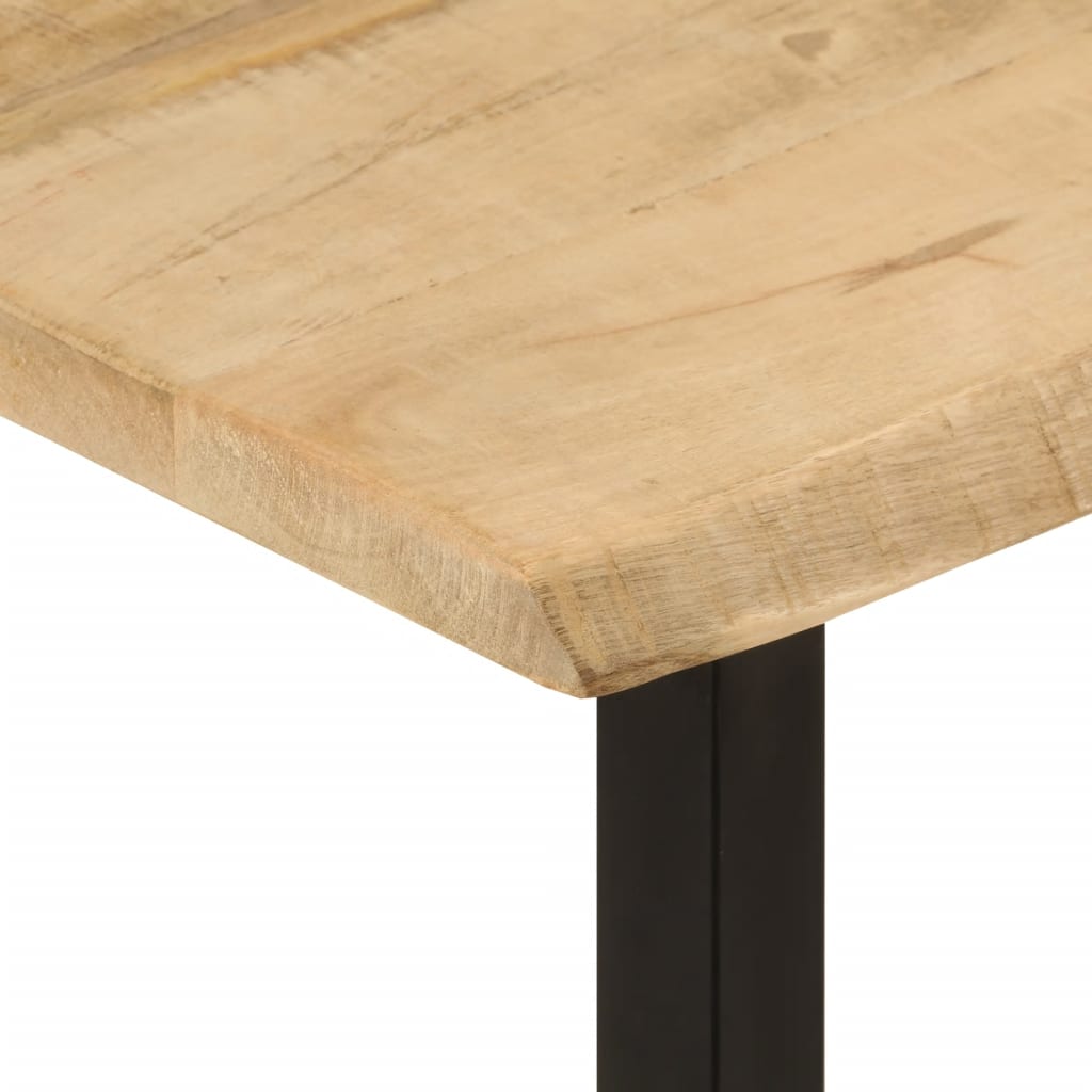 Table console à live edge 105x33x76 cm bois de manguier massif - XIOS