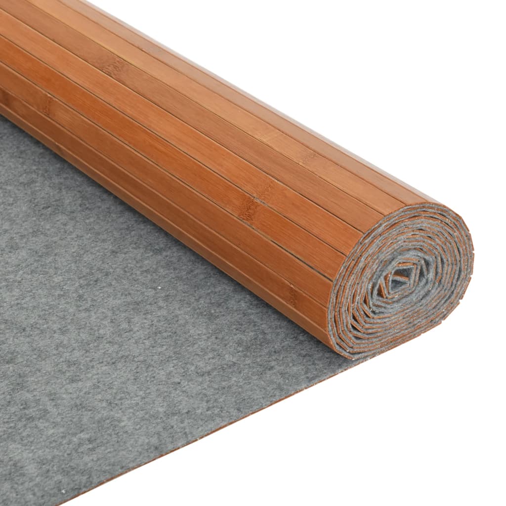 Cloison de séparation marron 165x400 cm bambou - XIOS