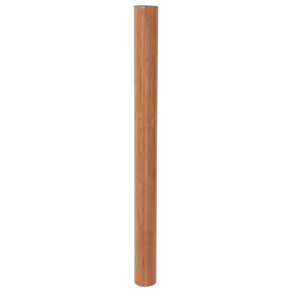 Cloison de séparation marron 165x600 cm bambou - XIOS