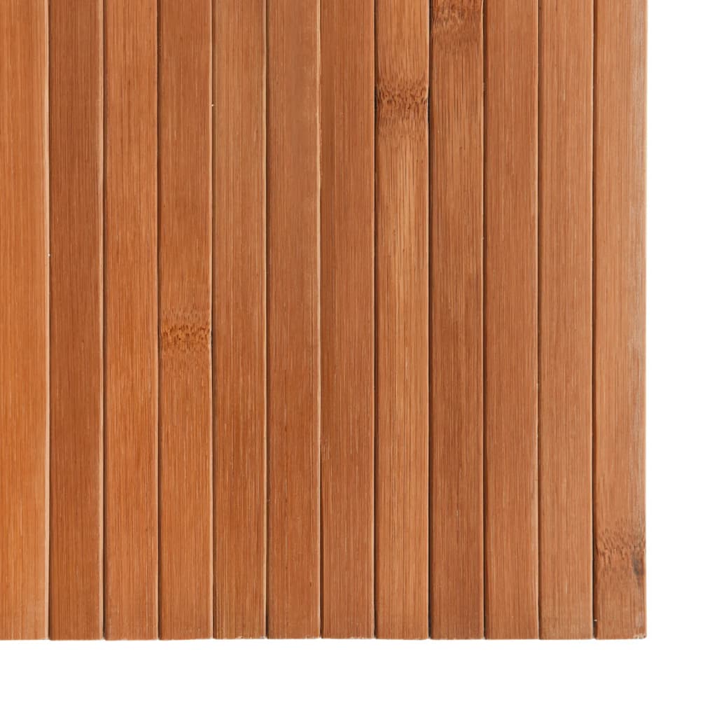 Cloison de séparation marron 165x600 cm bambou - XIOS