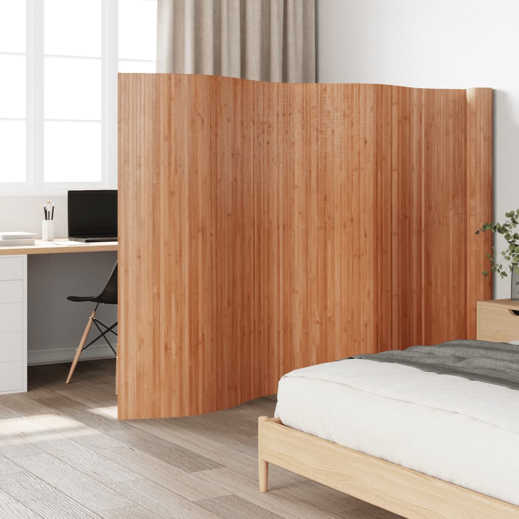 Cloison de séparation naturel largeur 800 cm hauteur 165 cm bambou