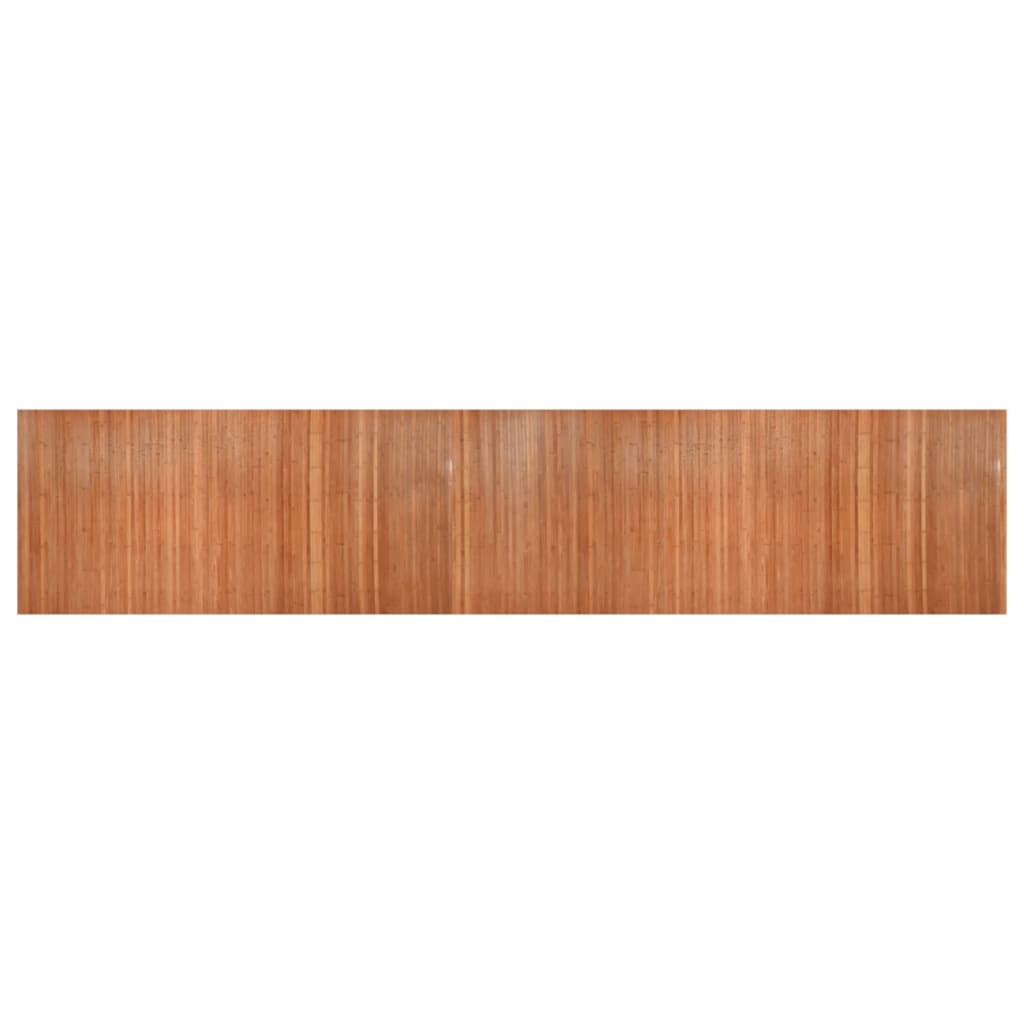 Cloison de séparation marron 165x800 cm bambou - XIOS