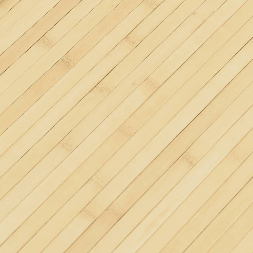 Cloison de séparation naturel clair 165x800 cm bambou - XIOS