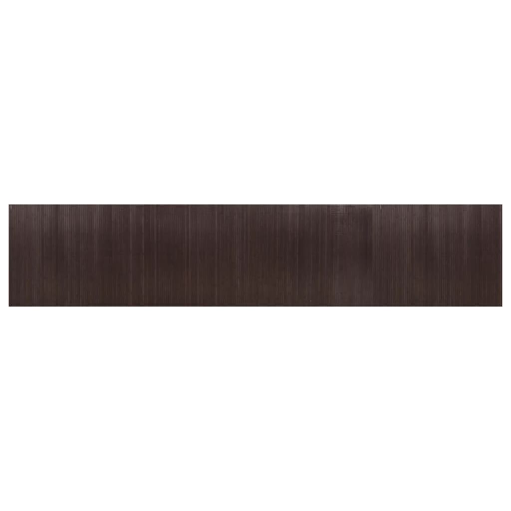 Cloison de séparation marron foncé largeur 800 cm hauteur 165 cm bambou
