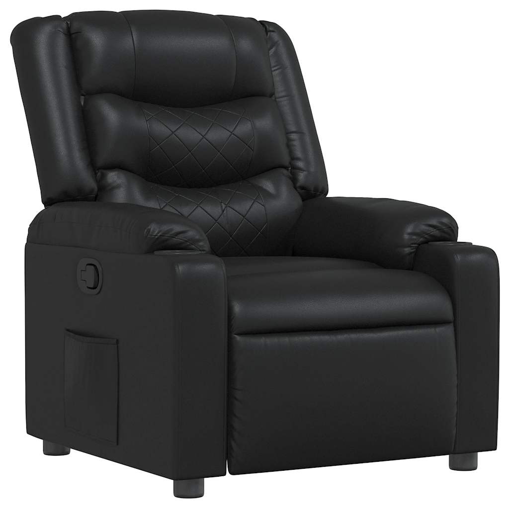 Fauteuil inclinable Noir Similicuir - XIOS
