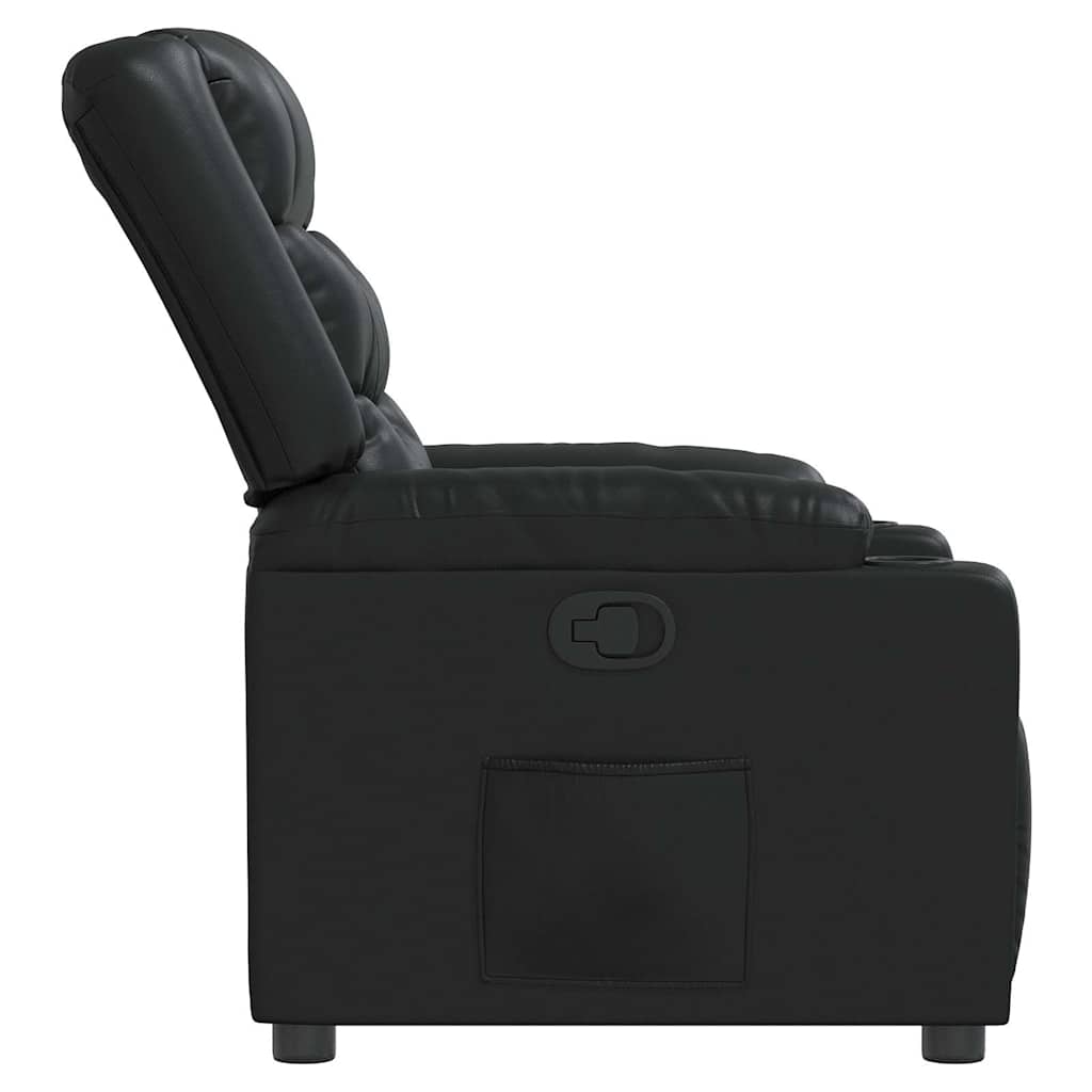Fauteuil inclinable Noir Similicuir - XIOS