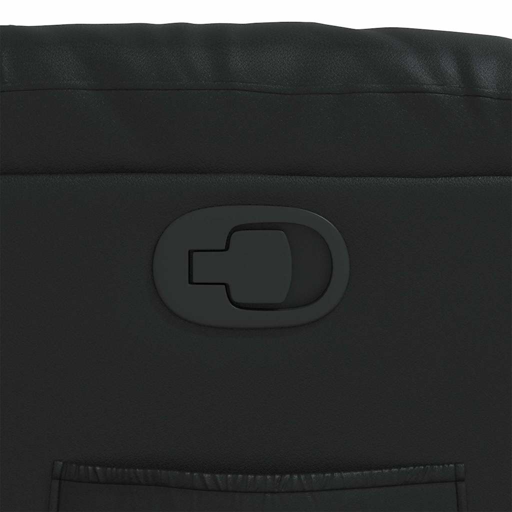 Fauteuil inclinable Noir Similicuir - XIOS