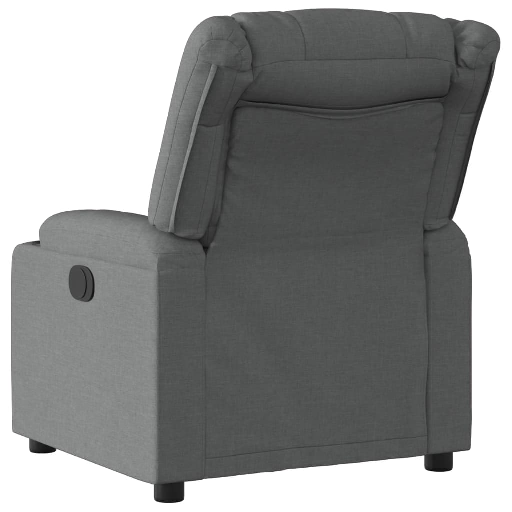 Fauteuil inclinable Gris foncé Tissu - XIOS