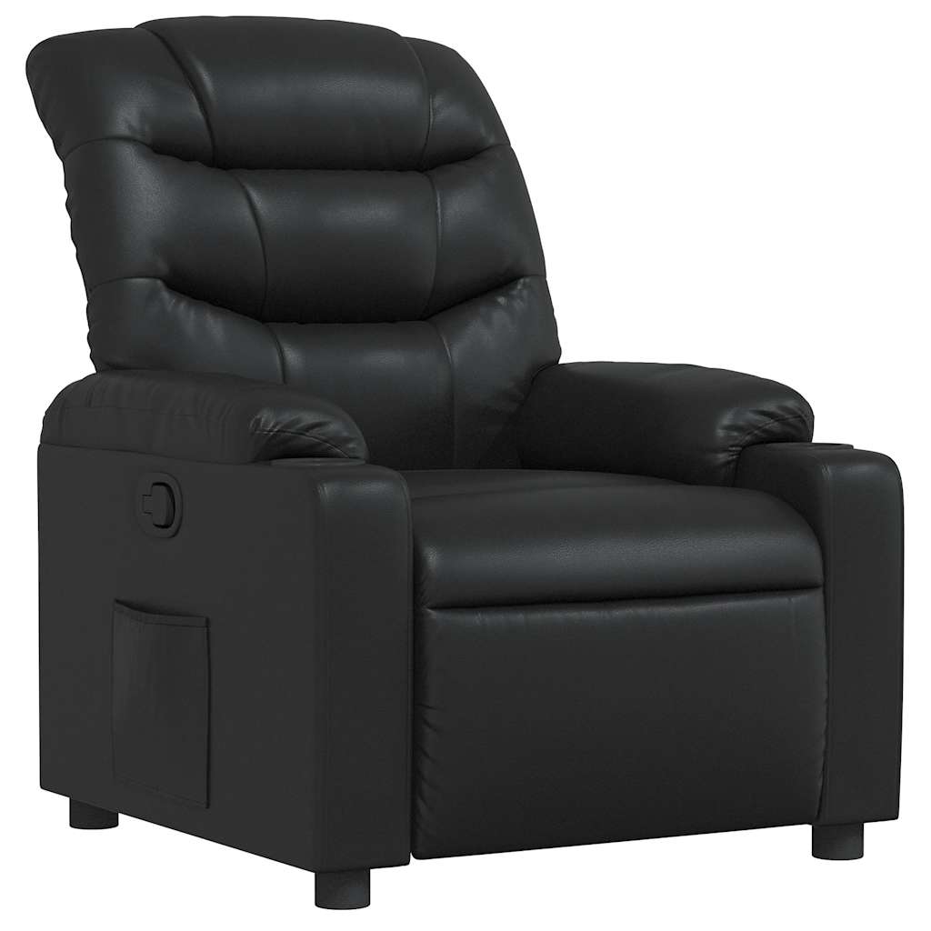 Fauteuil inclinable Noir Similicuir - XIOS