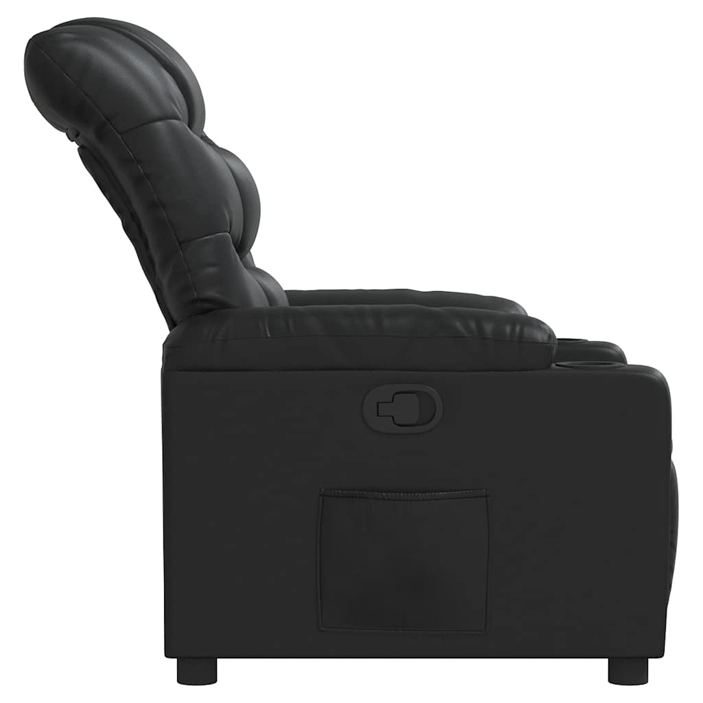 Fauteuil inclinable Noir Similicuir - XIOS