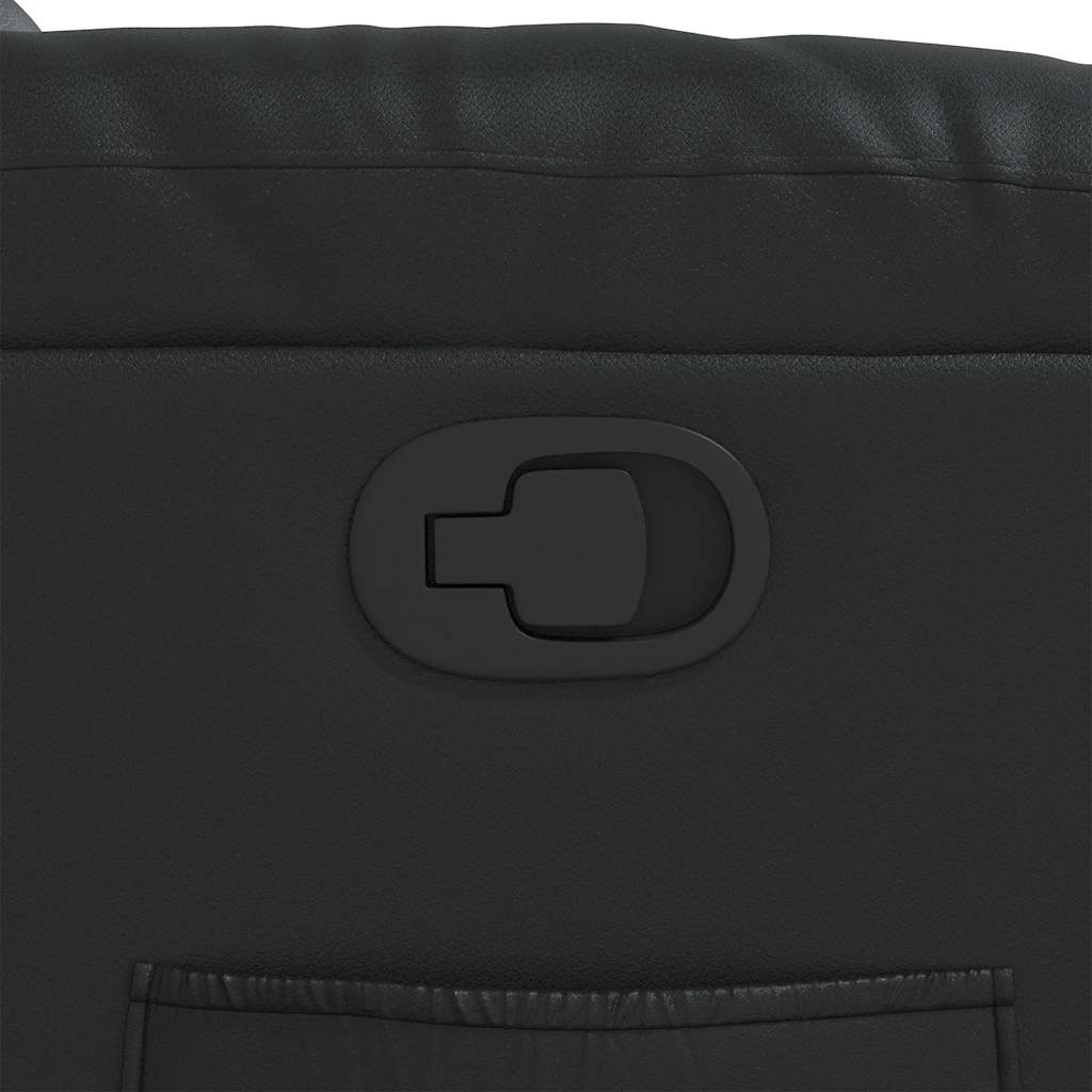 Fauteuil inclinable Noir Similicuir - XIOS