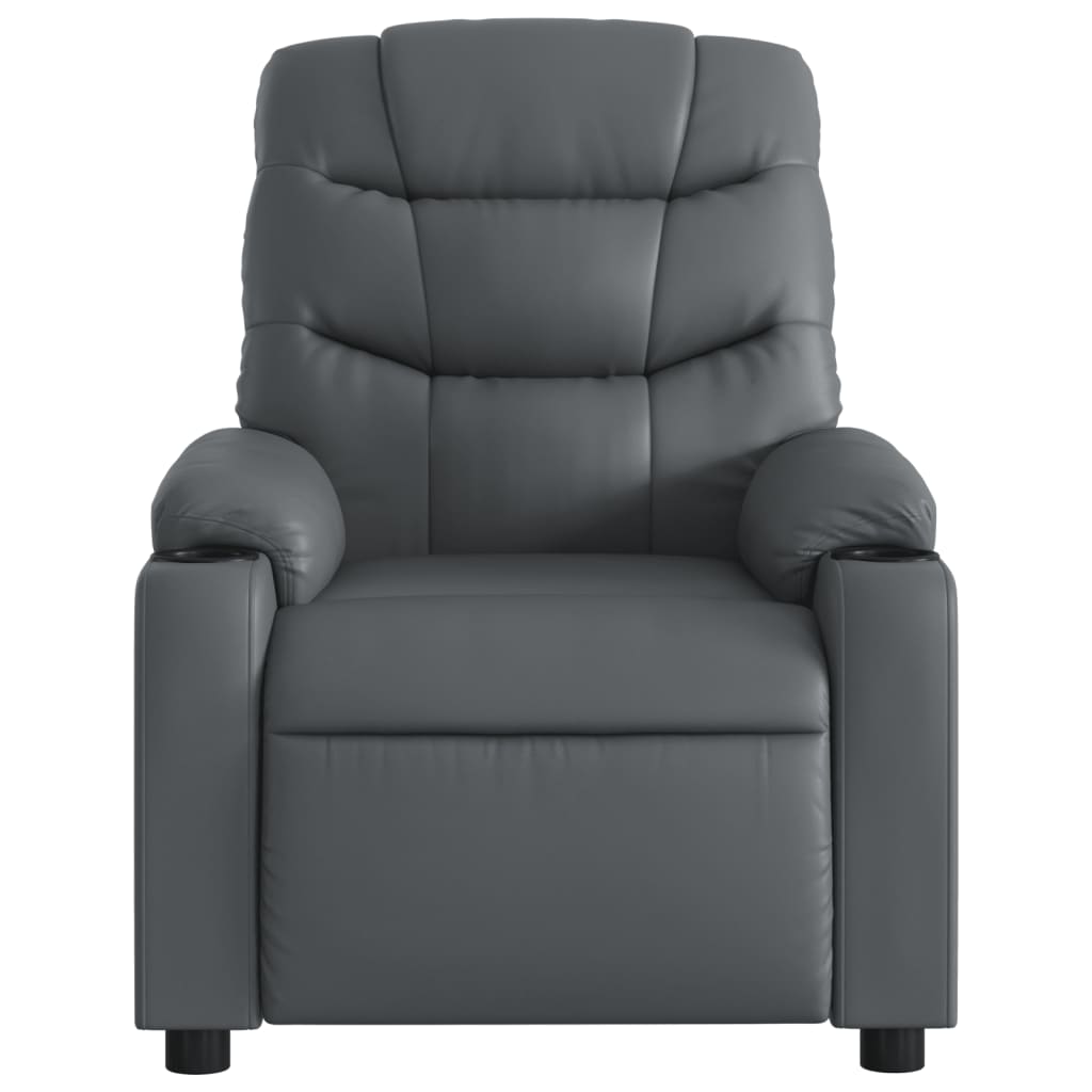 Fauteuil inclinable Gris Similicuir - XIOS