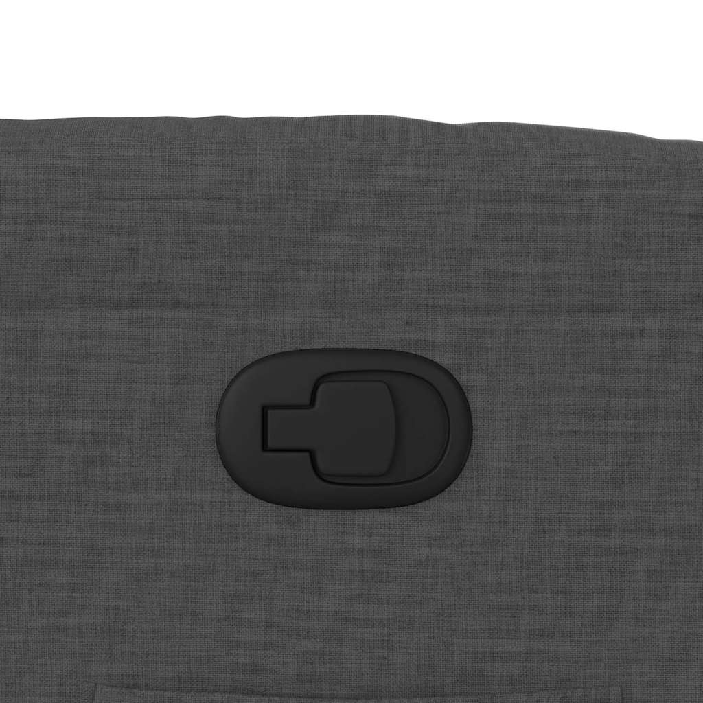 Fauteuil inclinable Gris foncé Tissu - XIOS