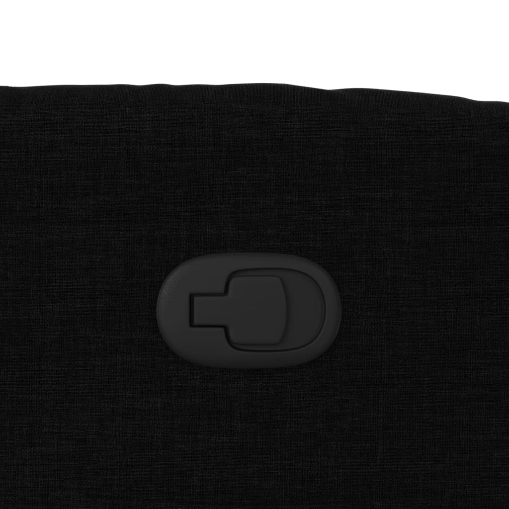 Fauteuil inclinable Noir Tissu - XIOS