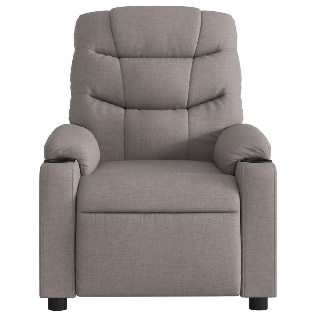 Fauteuil inclinable Taupe Tissu - XIOS