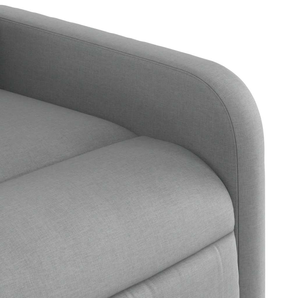 Fauteuil inclinable Gris clair Tissu - XIOS
