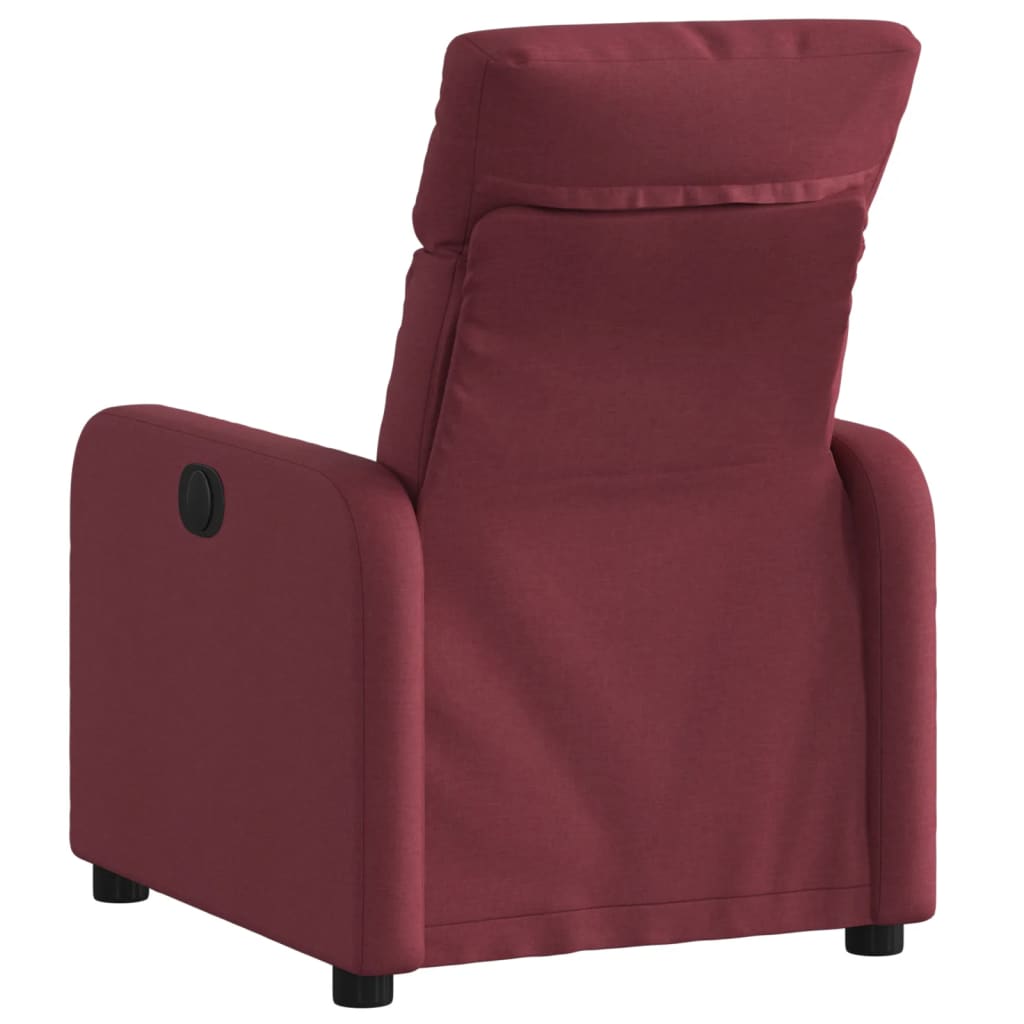 Fauteuil inclinable Rouge bordeaux Tissu - XIOS