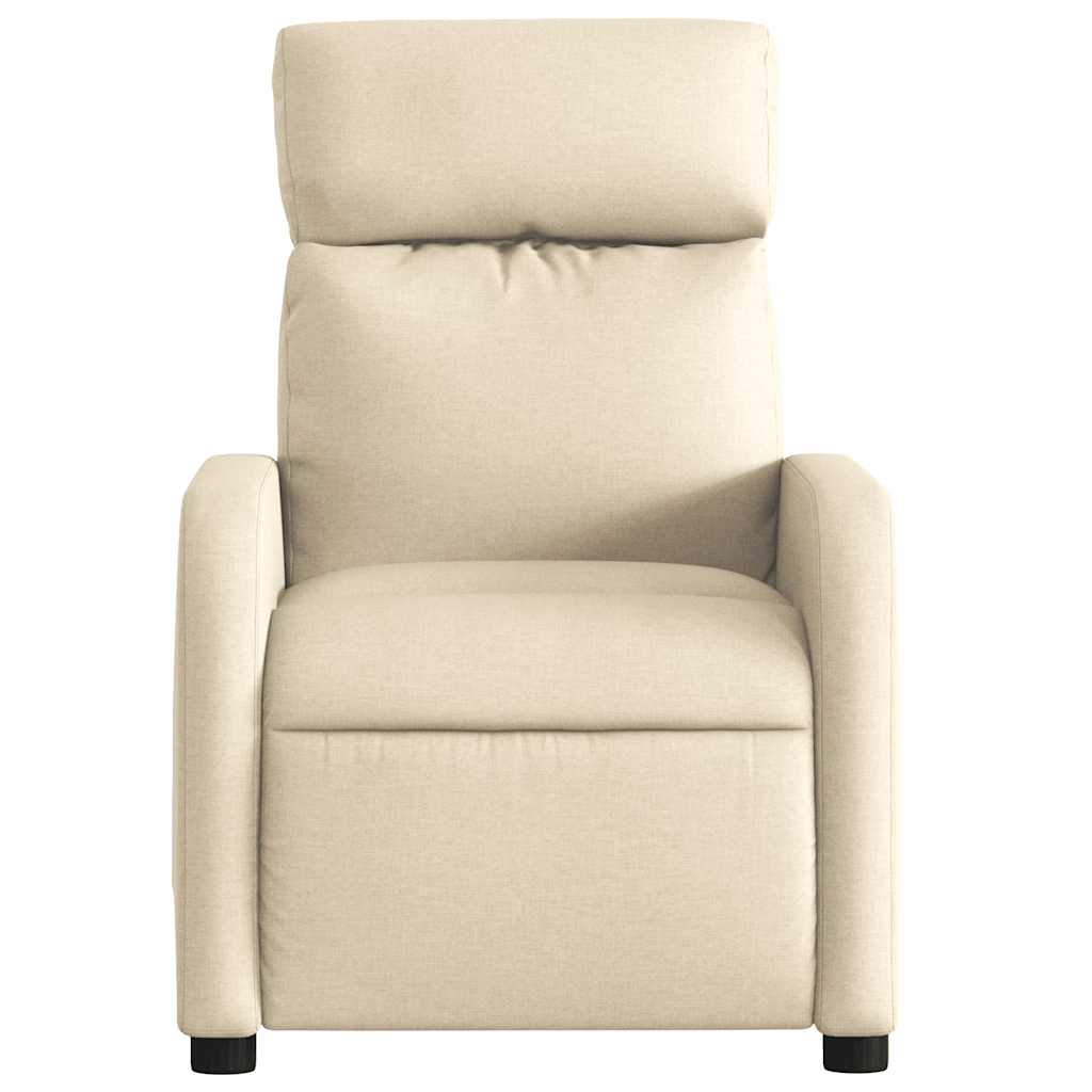 Fauteuil inclinable Crème Tissu - XIOS