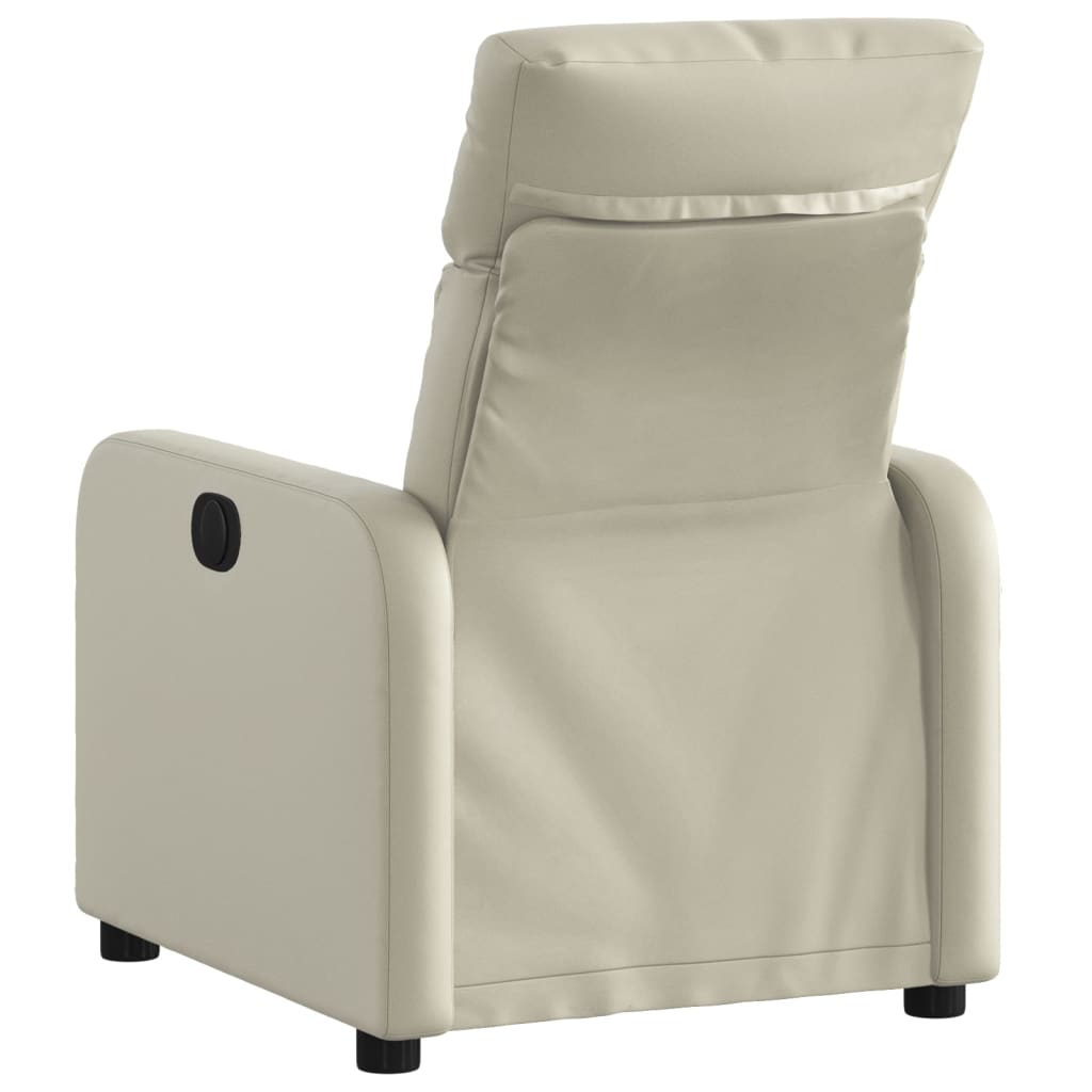 Fauteuil inclinable Crème Similicuir - XIOS