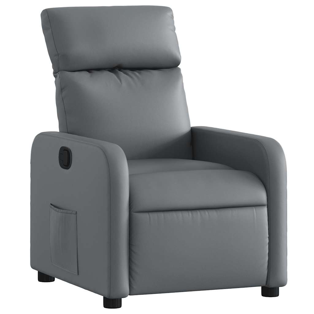 Fauteuil inclinable Gris Similicuir - XIOS