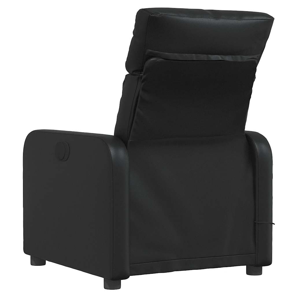 Fauteuil de massage inclinable Noir Similicuir - XIOS
