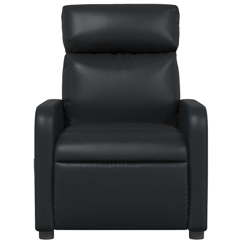 Fauteuil de massage inclinable Noir Similicuir - XIOS