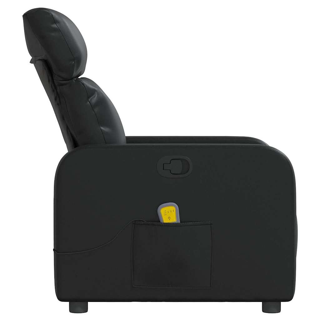 Fauteuil de massage inclinable Noir Similicuir - XIOS
