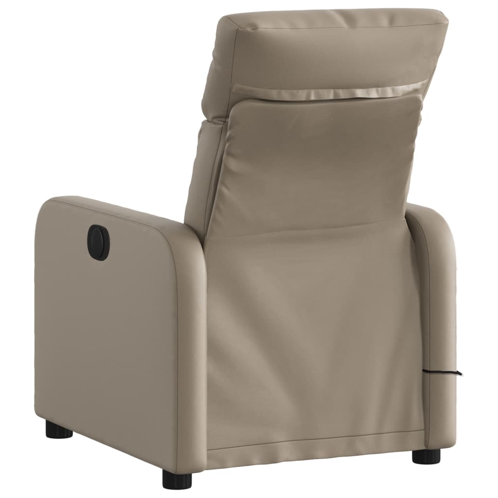 Fauteuil de massage inclinable Cappuccino Similicuir - XIOS
