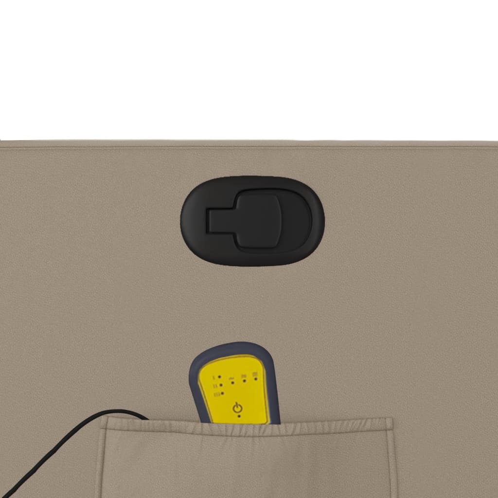 Fauteuil de massage inclinable Cappuccino Similicuir - XIOS