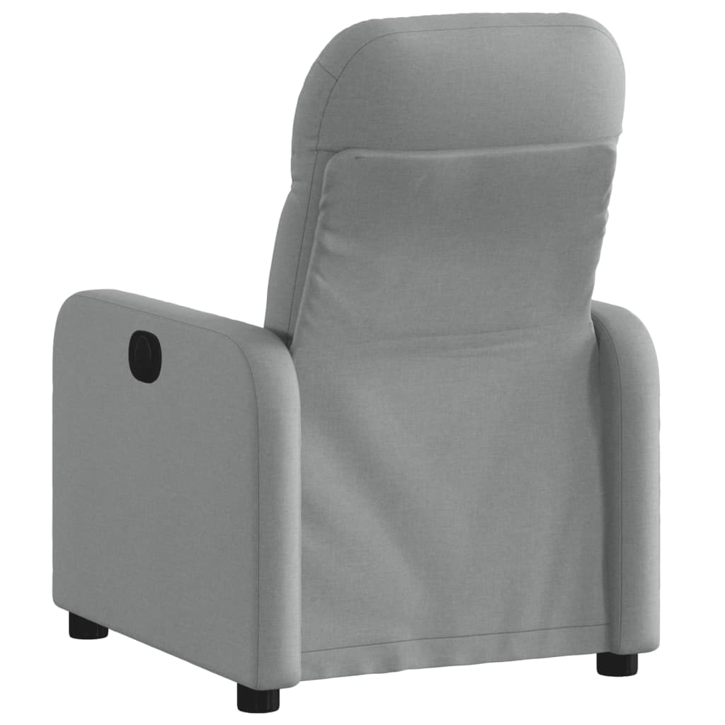 Fauteuil inclinable Gris clair Tissu - XIOS