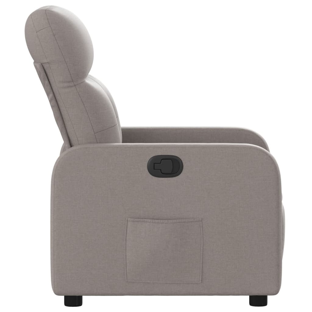 Fauteuil inclinable Taupe Tissu - XIOS