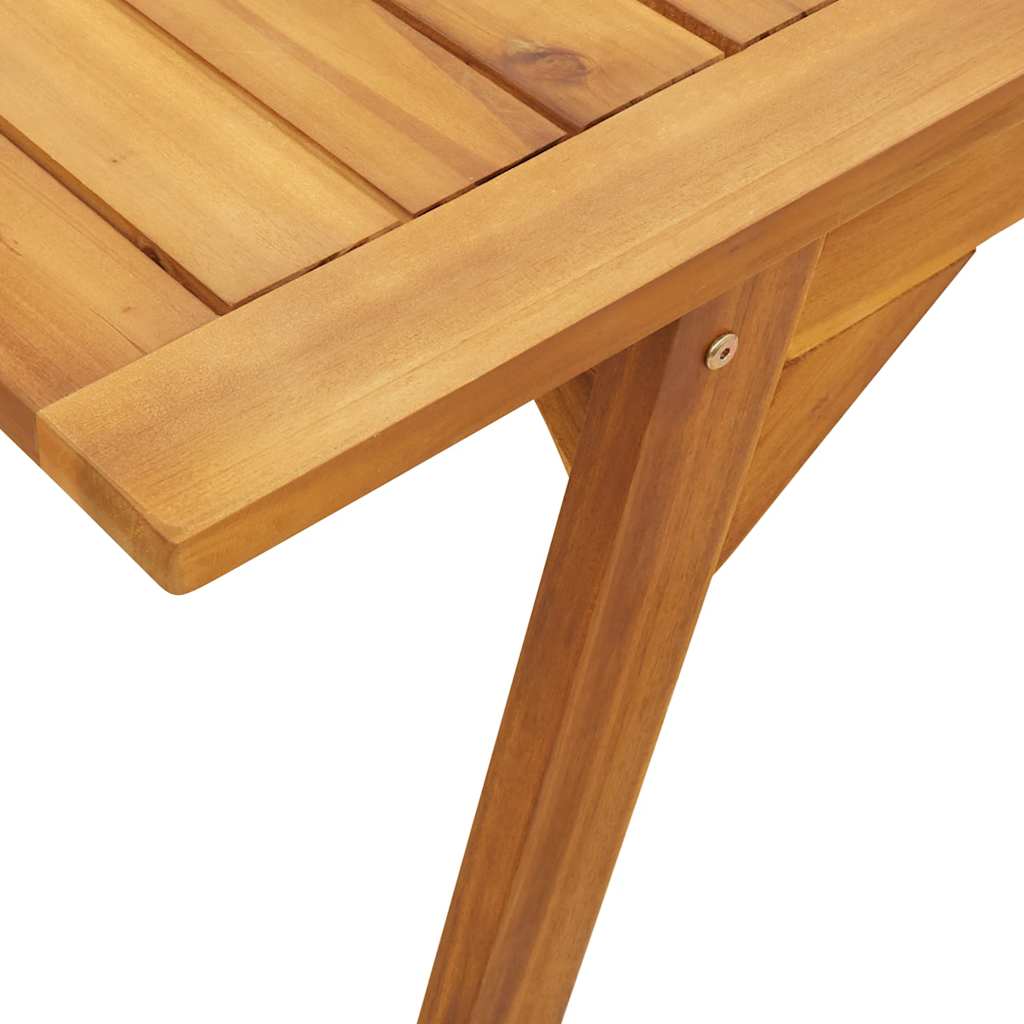 Ensemble de balcon 3 pcs Bois d'acacia solide - XIOS