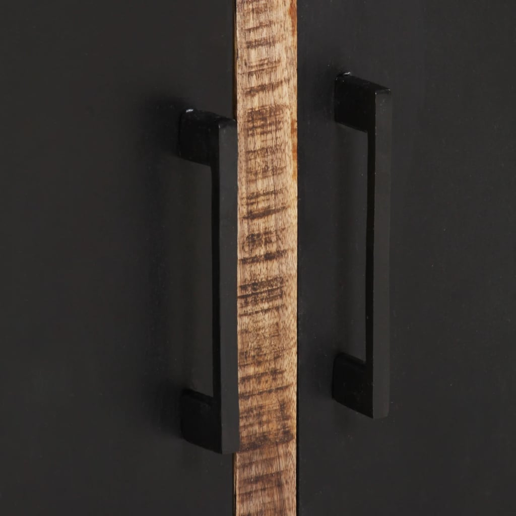 Buffet avec 2 tiroirs 55x35x60 cm bois massif de manguier