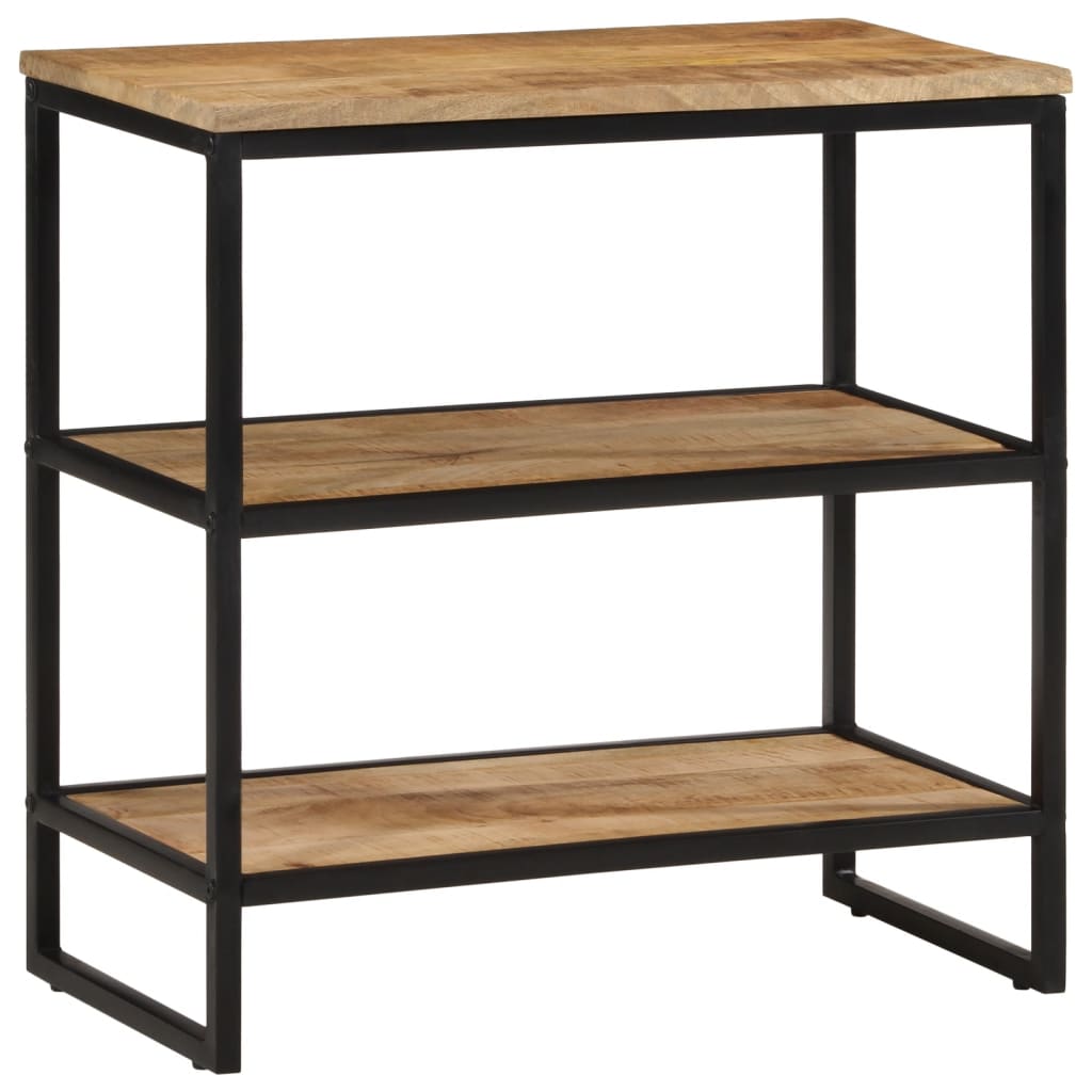 Table console 70x35x70 cm bois de manguier massif brut - XIOS