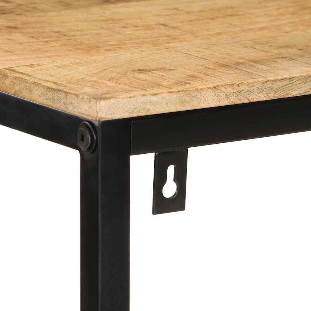 Bibliothèque Marron 70 x 35 x 110 cm Bois de manguier massif - XIOS