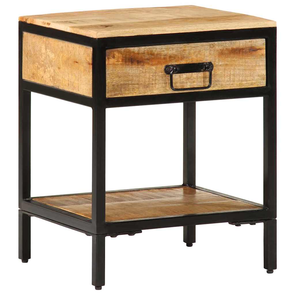 Table de chevet avec tiroir Marron 40 x 35 x 50 cm - XIOS