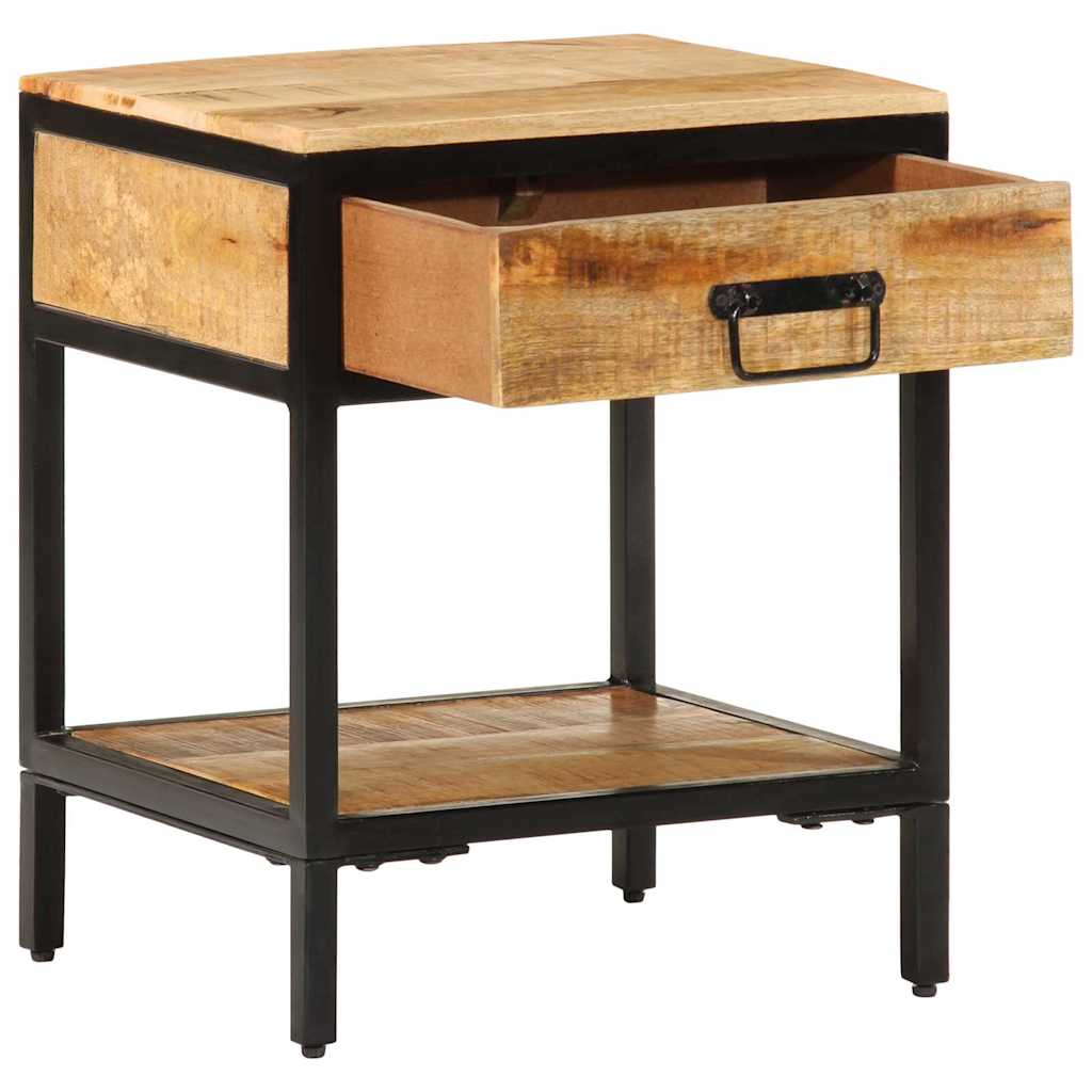 Cabinet de chevet avec tiroir Marron 40 x 35 x 50 cm - XIOS