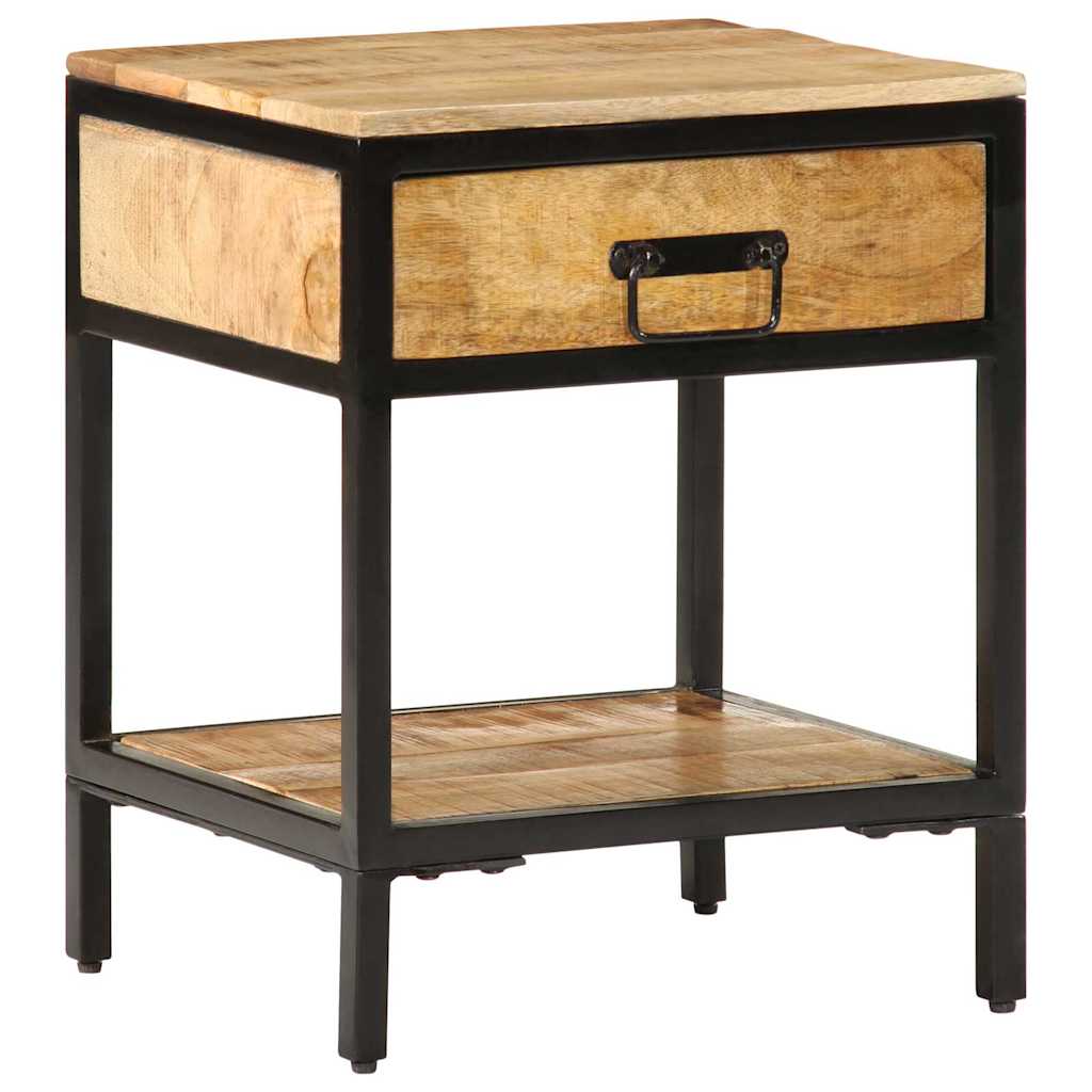 Table de chevet avec tiroir Marron 40 x 35 x 50 cm - XIOS