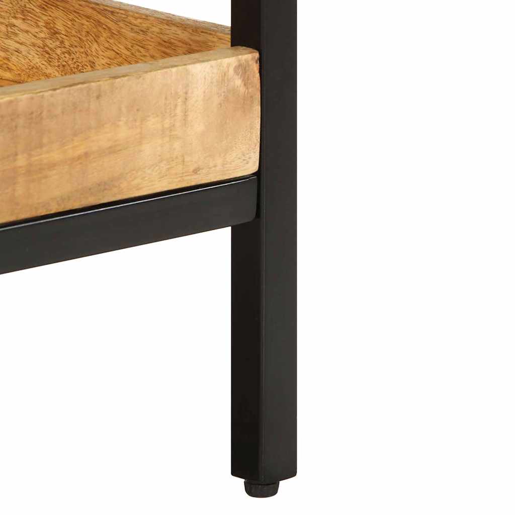 Table d'appoint Marron 45 x 45 x 45 cm bois de manguier massif - XIOS