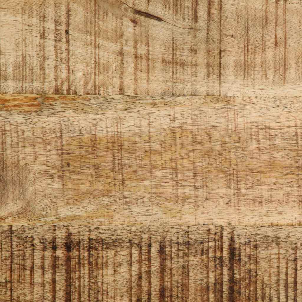 Table d'appoint Marron 55 x 55 x 45 cm bois de manguier massif - XIOS