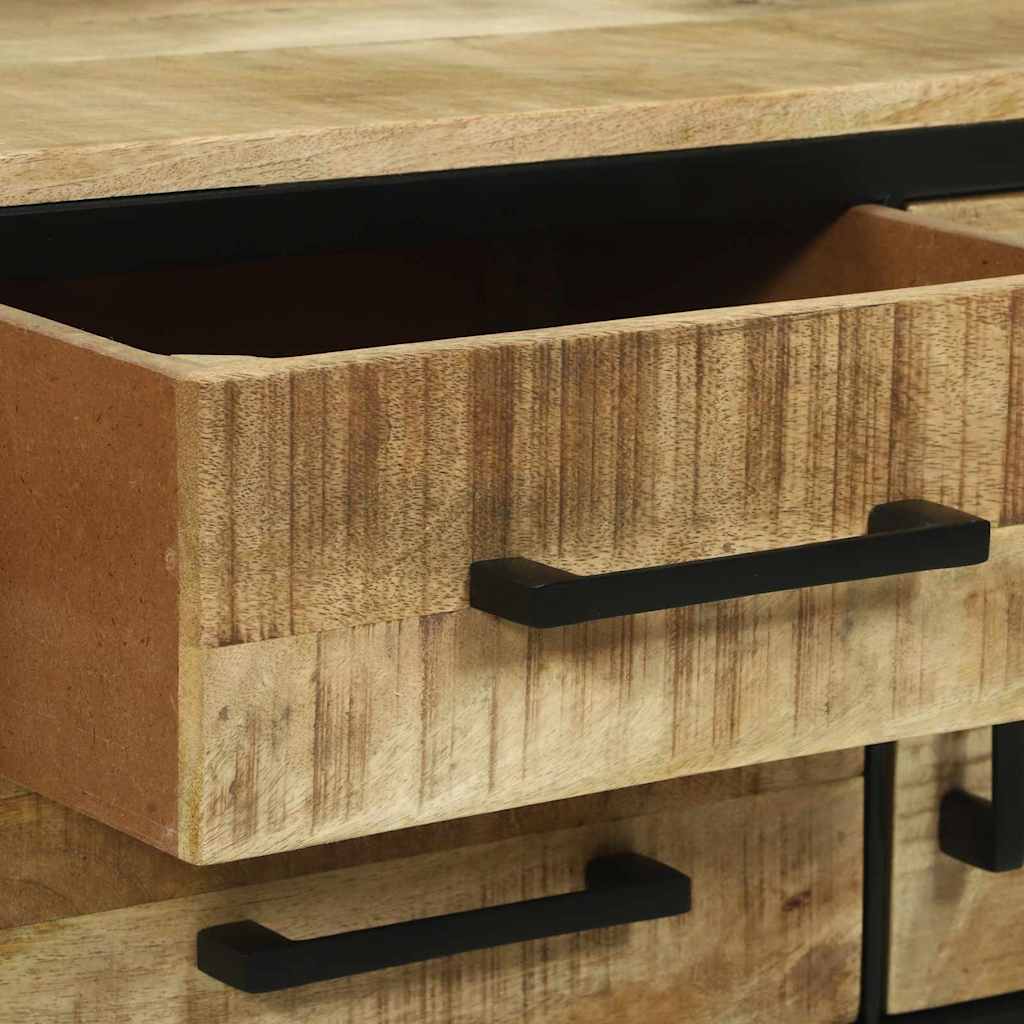 Table console Marron 100 x 35 x 70 cm bois de manguier massif - XIOS