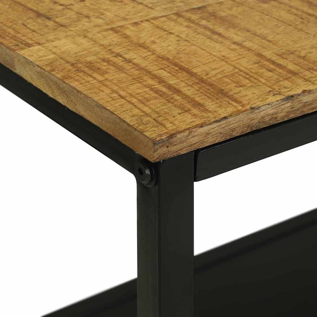 Bibliothèque 70 x 35 x 110 cm Bois de manguier massif - XIOS