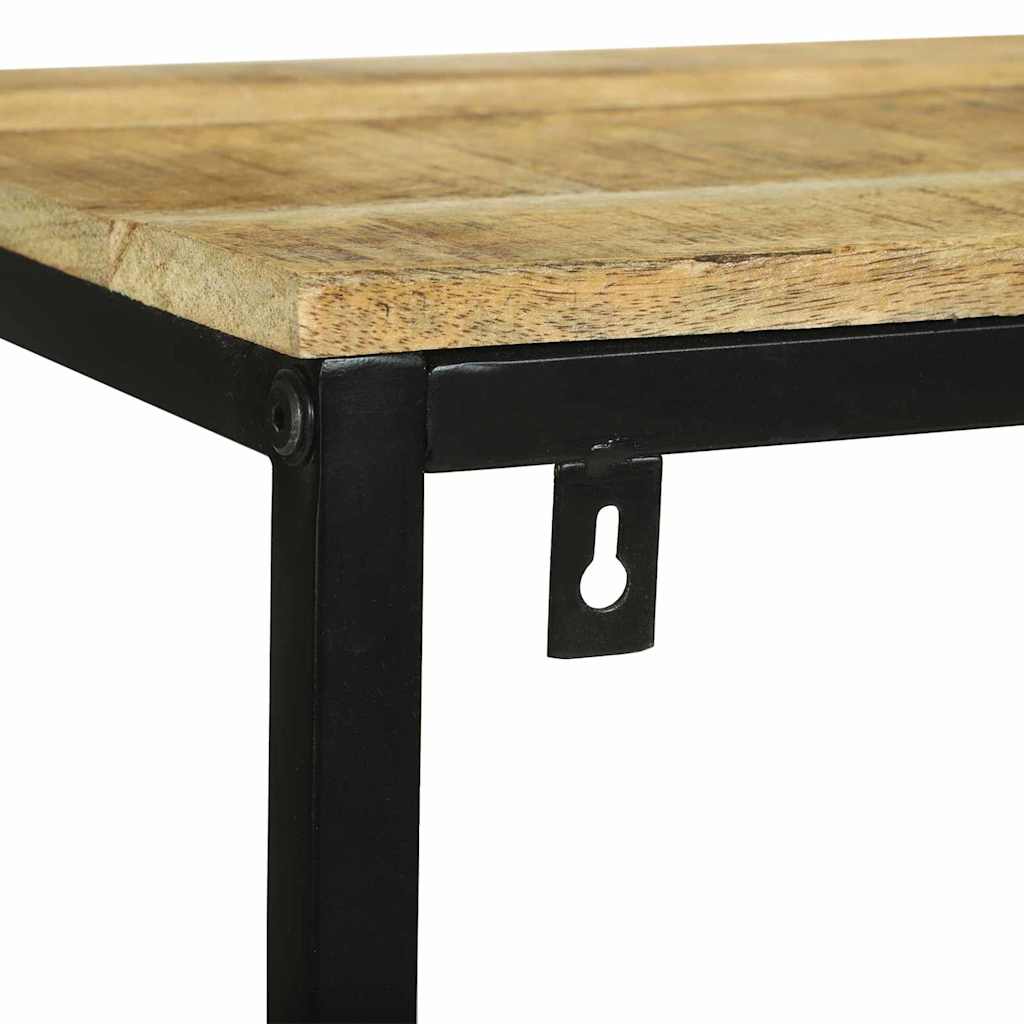 Bibliothèque Marron 70 x 35 x 110 cm Bois de manguier massif - XIOS