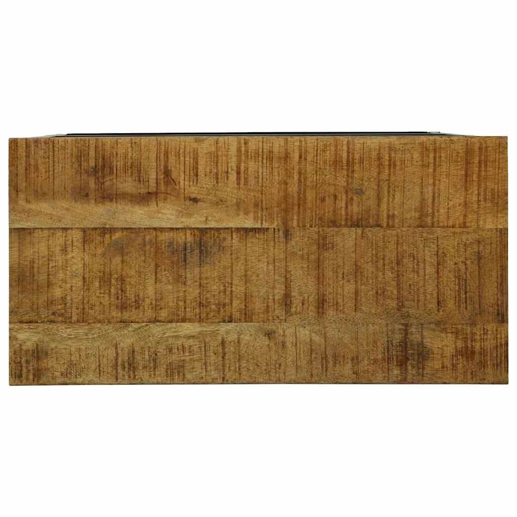 Bibliothèque 70 x 35 x 110 cm Bois de manguier massif - XIOS