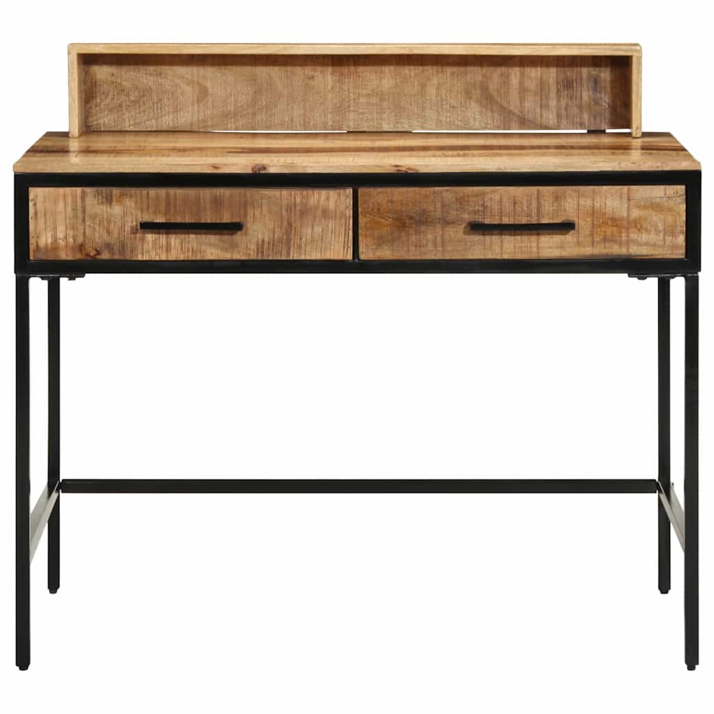 Table console Marron 100 x 55 x 75 cm Bois de manguier massif - XIOS